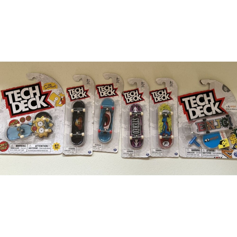 Tech Decks (6) New In Boxes